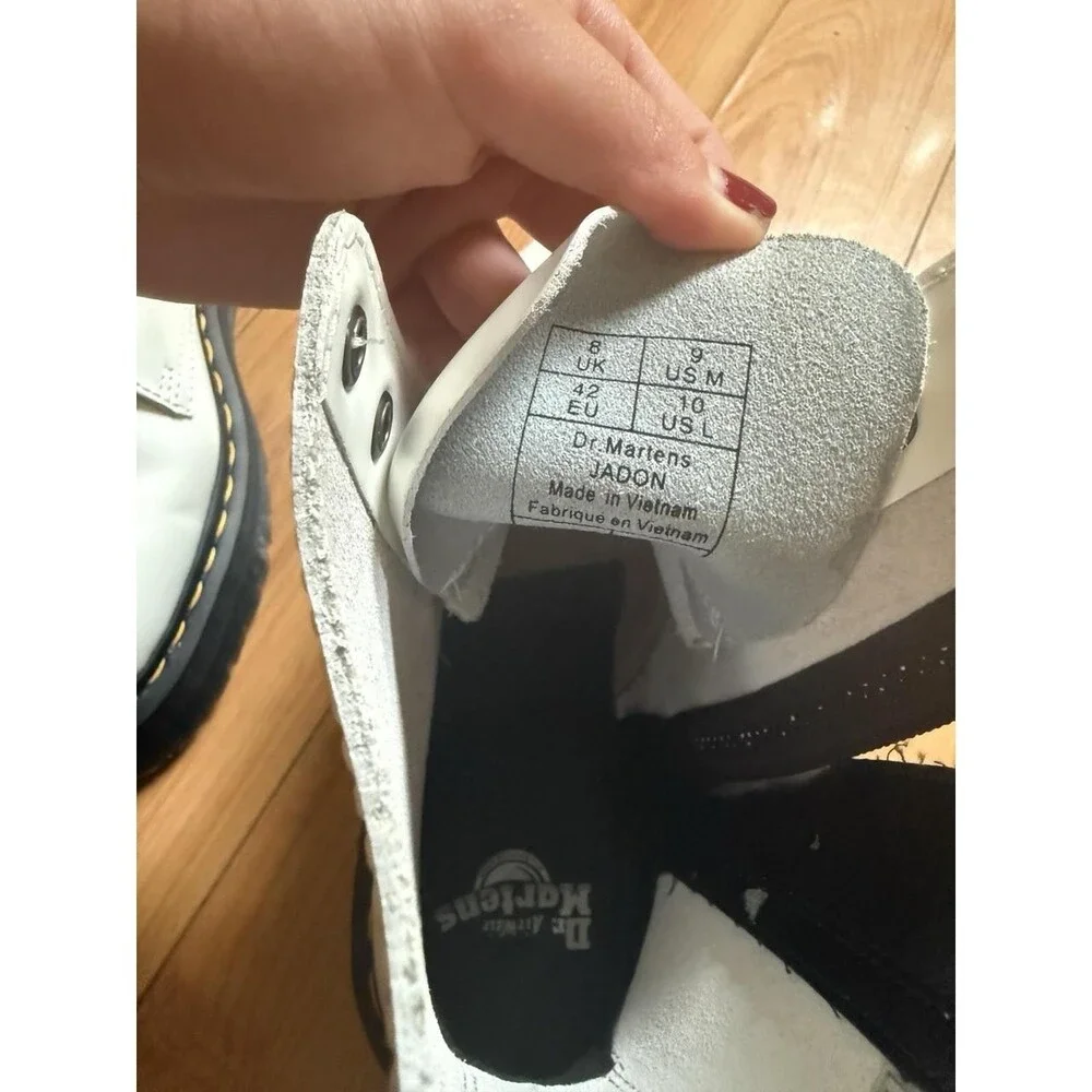 Dr. Martens Men's White Boots